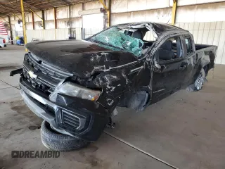 2021 Chevrolet Colorado 2WD LT z VIN 1GCHSCEA7M1215519, wystawiony jako Copart lot #54424065 z przebiegiem 65 394 mil mil oraz Szkoda całkowita • Salvage title. Historia ofert i sprzedaży dostępna na DreamBid. Obrazek 1.
