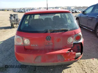 2008 Volkswagen Golf with VIN 9BWEL41J184025883, listed as a Copart auction lot 51960134 with 178,847 mi miles and Salvage title. Bid and sale history available at DreamBid. Image 6.