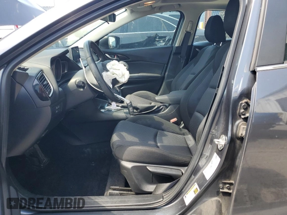 2016 Mazda 3 i Touring with VIN 3MZBM1L73GM266449, listed as a Copart auction lot 54542915 with 80,914 mi miles and Salvage Title. Bid and sale history available at DreamBid. Image 7.