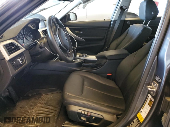 2014 BMW 3 Series 328d xDrive with VIN WBA3K5C52EKT33305, listed as a Copart auction lot 60558625 with Not provided miles and Salvage title. Bid and sale history available at DreamBid. Image 7.