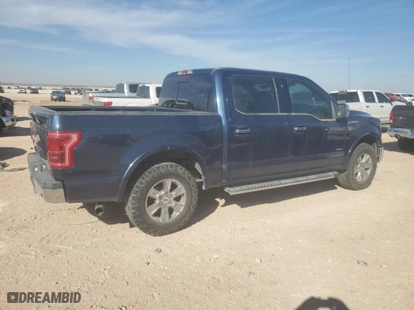 2015 Ford F-150 XL with VIN 1FTEW1CP6FFC29761, listed as a Copart auction lot 42791645 with 99,246 mi miles and Salvage Title. Bid and sale history available at carsss.com. Image 3.