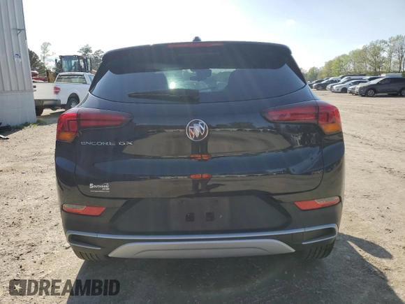 2022 Buick Encore GX Preferred with VIN KL4MMBS23NB119795, listed as a Copart auction lot 52240435 with 63,859 mi miles and Salvage Title. Bid and sale history available at DreamBid. Image 6.