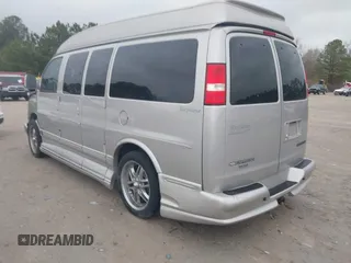 2006 Chevrolet Express Passenger with VIN 1GBFG15T161152066, listed as a IAAI auction lot 41734299 with 95,443 mi miles and . Bid and sale history available at DreamBid. Image 3.