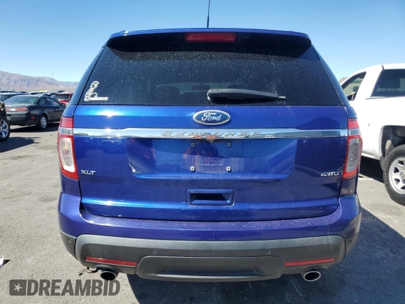 2013 Ford Explorer XLT z VIN 1FM5K8D8XDGC91548, wystawiony jako Copart lot #48989465 z przebiegiem 150 116 mil mil oraz Szkoda całkowita • Salvage title. Historia ofert i sprzedaży dostępna na DreamBid. Obrazek 6.
