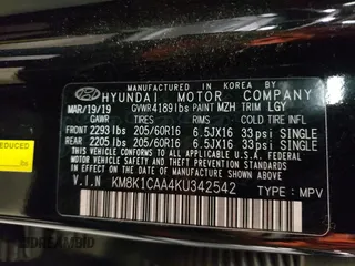 2019 Hyundai Kona SE with VIN KM8K1CAA4KU342542, listed as a Copart auction lot 67405212 with 31,325 mi miles. Bid and sale history available at carsss.com. Image 10.