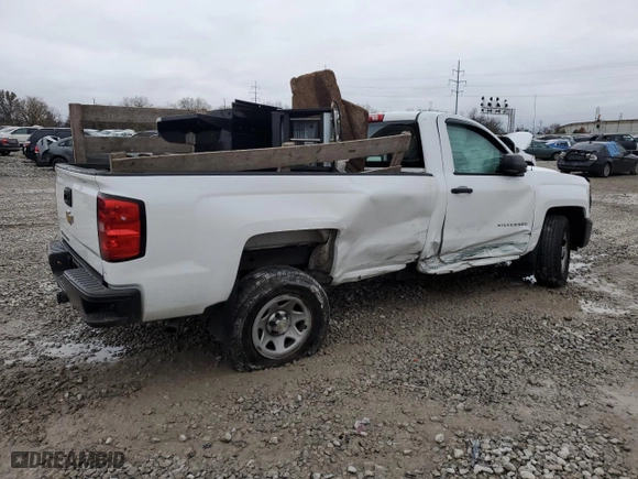 2018 Chevrolet Silverado 1500 LS with VIN 1GCNCNEH6JZ132024, listed as a Copart auction lot 80637564 with 0 mi miles and Salvage Title. Bid and sale history available at carsss.com. Image 3.