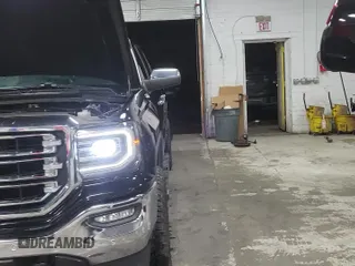 2018 GMC Sierra 1500 SLT with VIN 3GTU2NEC0JG182906, listed as a Copart auction lot 86178095 with 119,084 mi miles and Clean title. Bid and sale history available at DreamBid. Image 11.