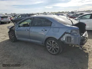 2021 Toyota Corolla SE with VIN 5YFS4MCE0MP060450, listed as a Copart auction lot 52458655 with 57,428 mi miles and Salvage Title. Bid and sale history available at carsss.com. Image 2.