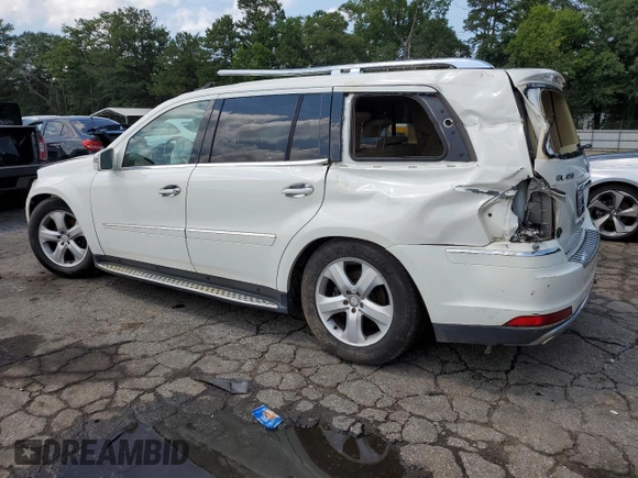 2012 Mercedes-Benz GL-Class GL 450 with VIN 4JGBF7BE7CA765175, listed as a Copart auction lot 61830094 with 0 mi miles and Salvage Title. Bid and sale history available at carsss.com. Image 2.