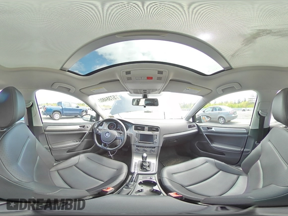 2017 Volkswagen Golf S с VIN 3VW217AU1HM015595, выставлен на аукционе Copart как лот 57384805 с пробегом 49 257 миль миль и Списание • Salvage title. История ставок и продаж доступна на DreamBid. Изображение 14.