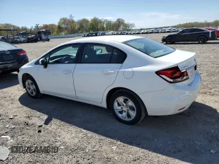 2014 Honda Civic Sedan LX with VIN 2HGFB2F57EH509316, listed as a Copart auction lot 55351175 with 180,061 mi miles and Clean Title. Bid and sale history available at carsss.com. Image 2.