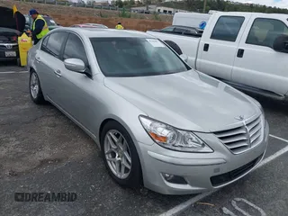 2011 Hyundai Genesis with VIN KMHGC4DF4BU119530, listed as a IAAI auction lot 41582057 with 130,538 mi miles. Bid and sale history available at carsss.com. Image 1.