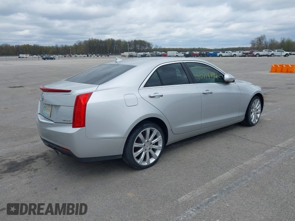 2014 Cadillac ATS Luxury AWD with VIN 1G6AH5SX9E0190881, listed as a IAAI auction lot 40718492 with 65,666 mi miles and . Bid and sale history available at carsss.com. Image 4.