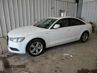 2012 Audi A6 Premium Plus with VIN WAUGGAFC5CN081826, listed as a Copart auction lot 57487055 with 143,292 mi miles and Non repairable. Bid and sale history available at DreamBid. Image 1.