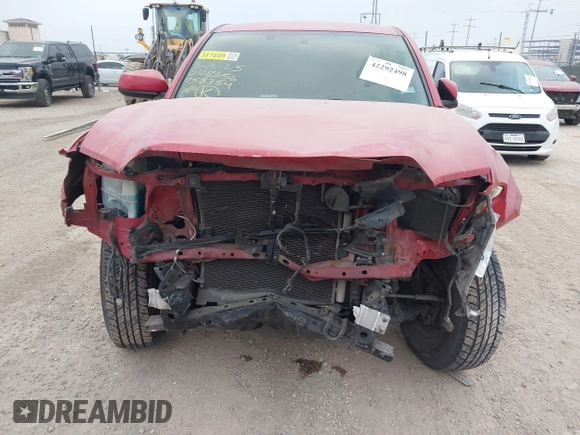 2016 Toyota Tacoma SR5 with VIN 5TFAX5GN4GX058354, listed as a IAAI auction lot 42292498 with 96,409 mi miles and . Bid and sale history available at DreamBid. Image 12.