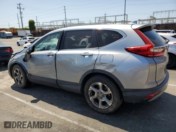 2018 Honda CR-V EX with VIN 5J6RW1H5XJA004610, listed as a Copart auction lot 52085295 with 133,017 mi miles and Salvage Title. Bid and sale history available at carsss.com. Image 2.