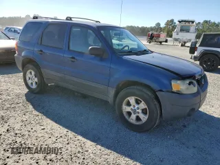 2007 Ford Escape XLT with VIN 1FMYU03Z67KA04033, listed as a Copart auction lot 76487314 with 162,300 mi miles and Salvage Title. Bid and sale history available at carsss.com. Image 4.