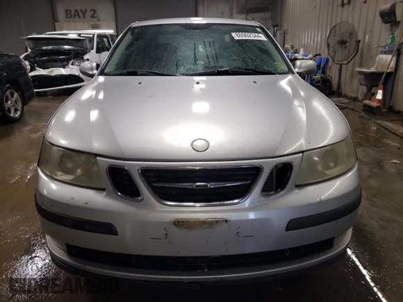 2003 Saab 9-3 Linear z VIN YS3FB45S831061285, wystawiony jako Copart lot #80902344 z przebiegiem 180 155 mil mil oraz Szkoda całkowita • Salvage title. Historia ofert i sprzedaży dostępna na DreamBid. Obrazek 5.
