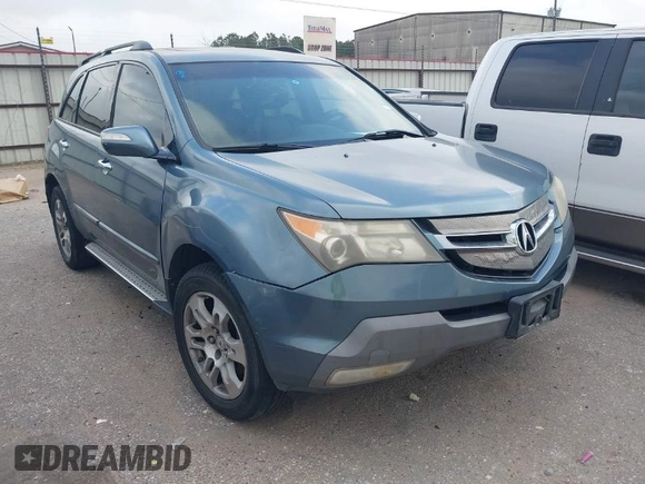2007 Acura MDX Technology with VIN 2HNYD28417H502445, listed as a IAAI auction lot 41938578 with 200,179 mi miles and . Bid and sale history available at DreamBid. Image 1.