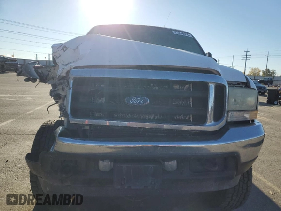2003 Ford Super Duty F-250 XL with VIN 1FTNX21F13EA76107, listed as a Copart auction lot 76570354 with 0 mi miles and Salvage Title. Bid and sale history available at carsss.com. Image 5.