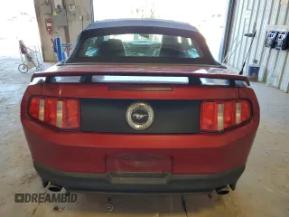 2011 Ford Mustang GT with VIN 1ZVBP8FF7B5153654, listed as a Copart auction lot 81257634 with 48,879 mi miles and Salvage Title. Bid and sale history available at DreamBid. Image 6.