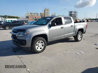 2021 Chevrolet Colorado 2WD Work Truck with VIN 1GCGSBEN6M1111936, listed as a Copart auction lot 56845975 with 38,244 mi miles and Clean title. Bid and sale history available at DreamBid. Image 1.