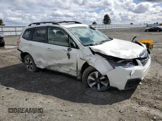 2017 Subaru Forester Premium with VIN JF2SJAEC1HH444310, listed as a Copart auction lot 52198125 with 107,041 mi miles and Salvage Title. Bid and sale history available at DreamBid. Image 4.