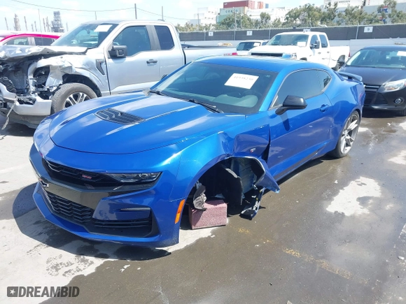 2019 Chevrolet Camaro 1SS with VIN 1G1FF1R76K0153718, listed as a IAAI auction lot 41938230 with 51,642 mi miles. Bid and sale history available at carsss.com. Image 17.