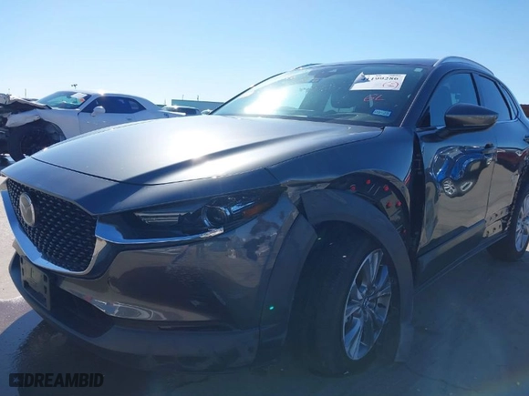 2022 Mazda CX-30 2.5 S Premium Package with VIN 3MVDMBDL9NM447077, listed as a IAAI auction lot 41199286 with NaN miles. Bid and sale history available at carsss.com. Image 6.