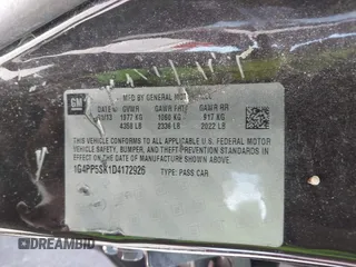 2013 Buick Verano with VIN 1G4PP5SK1D4172926, listed as a IAAI auction lot 41799868 with 94,498 mi miles and . Bid and sale history available at carsss.com. Image 9.