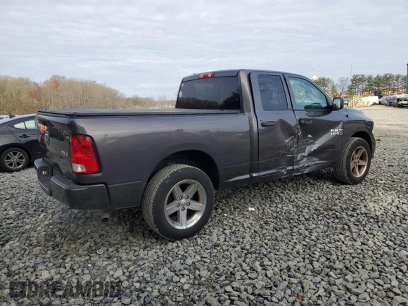 2017 Ram 1500 Express with VIN 1C6RR7FG9HS826900, listed as a Copart auction lot 52293405 with 54,095 mi miles and Salvage Title. Bid and sale history available at carsss.com. Image 3.
