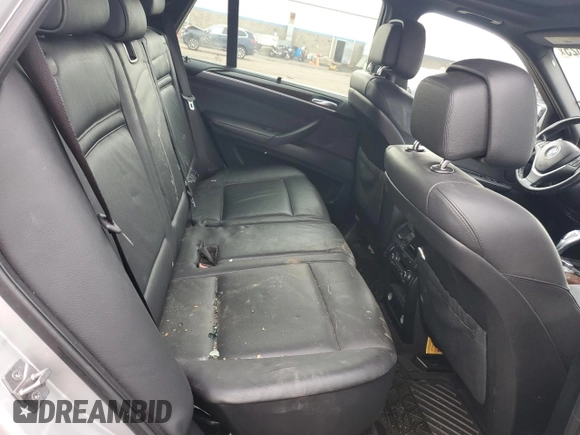 2013 BMW X5 xDrive50i with VIN 5UXZV8C52DL899056, listed as a Copart auction lot 53461625 with 186,598 mi miles and Clean title. Bid and sale history available at DreamBid. Image 10.