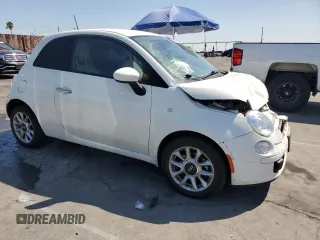 2017 FIAT 500 Pop z VIN 3C3CFFKR6HT700120, wystawiony jako Copart lot #52391825 z przebiegiem 54 197 mil mil oraz Szkoda całkowita • Salvage title. Historia ofert i sprzedaży dostępna na DreamBid. Obrazek 4.