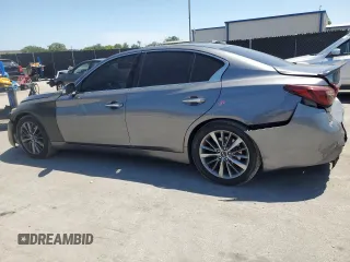 2018 Infiniti Q50 Luxe с VIN JN1EV7AP1JM353078, выставлен на аукционе Copart как лот 53455275 с пробегом 150 790 миль миль и Списание • Salvage title. История ставок и продаж доступна на DreamBid. Изображение 2.
