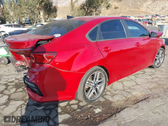 2019 Kia Forte S with VIN 3KPF34ADXKE025881, listed as a IAAI auction lot 41181529 with 190,736 mi miles and . Bid and sale history available at carsss.com. Image 4.