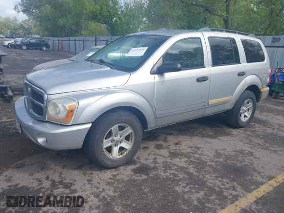 2005 Dodge Durango SLT with VIN 1D4HB48N05F524163, listed as a IAAI auction lot 42153425 with 241,353 mi miles and . Bid and sale history available at DreamBid. Image 2.