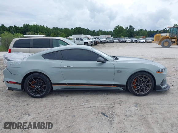 2022 Ford Mustang Mach 1 with VIN 1FA6P8R08N5551350, listed as a IAAI auction lot 39997217 with 17,534 mi miles and . Bid and sale history available at DreamBid. Image 13.