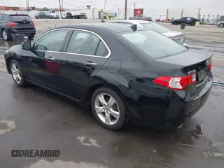 2010 Acura TSX with VIN JH4CU2F6XAC015242, listed as a IAAI auction lot 41735075 with 55,417 mi miles. Bid and sale history available at carsss.com. Image 3.