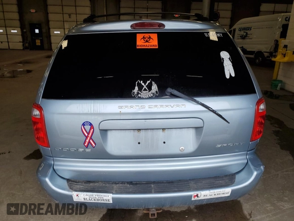 2003 Dodge Grand Caravan with VIN 2D8GP44R53R371435, listed as a Copart auction lot 51814905 with Not Provided miles and Non Repairable. Bid and sale history available at DreamBid. Image 6.