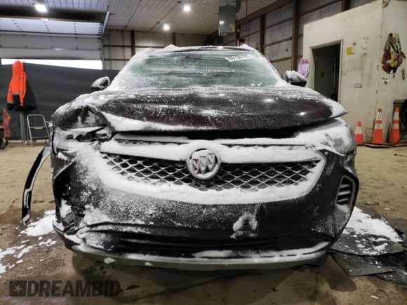 2021 Buick Envision Avenir with VIN LRBFZSR48MD193321, listed as a Copart auction lot 89130195 with 40,731 mi miles and Salvage Title. Bid and sale history available at carsss.com. Image 5.