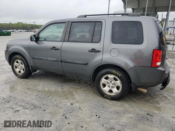 2011 Honda Pilot LX with VIN 5FNYF4H24BB041816, listed as a Copart auction lot 51946345 with 153,773 mi miles and Salvage Title. Bid and sale history available at carsss.com. Image 2.