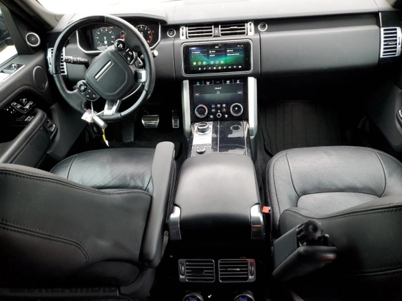 2022 Land Rover Range Rover Westminster with VIN SALGS2RUXNA459525, listed as a Copart auction lot 72558804 with 55,875 mi miles and Salvage title. Bid and sale history available at DreamBid. Image 8.