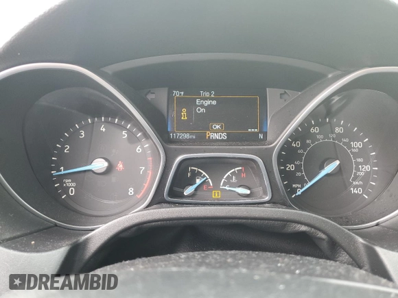 2018 Ford Focus Titanium with VIN 1FADP3J24JL314044, listed as a Copart auction lot 57130285 with 117,298 mi miles and Non repairable. Bid and sale history available at DreamBid. Image 9.