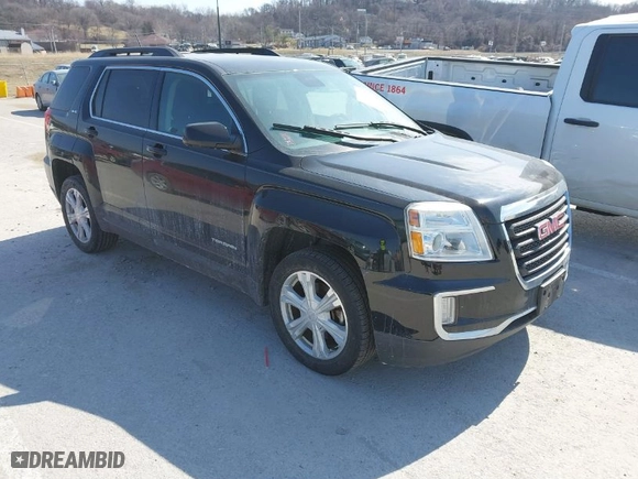 2017 GMC Terrain SLE with VIN 2GKALNEK4H6307178, listed as a IAAI auction lot 41712567 with 98,899 mi miles. Bid and sale history available at carsss.com. Image 1.