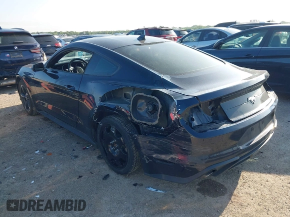 2021 Ford Mustang EcoBoost with VIN 1FA6P8TH0M5107683, listed as a IAAI auction lot 42084509 with 63,015 mi miles and . Bid and sale history available at DreamBid. Image 3.