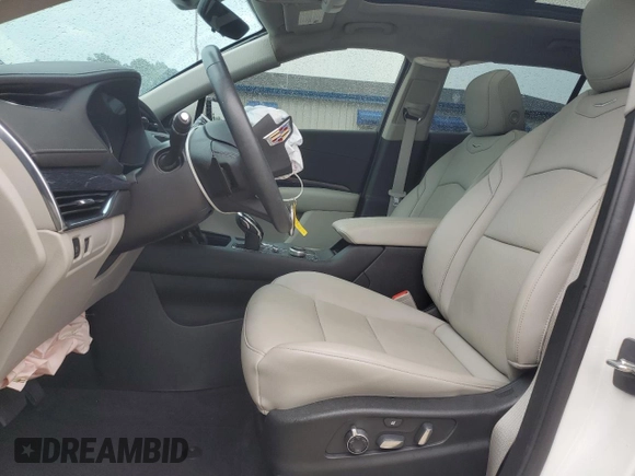 2023 Cadillac XT4 FWD Premium Luxury with VIN 1GYFZCR42PF193101, listed as a Copart auction lot 54977605 with 14,258 mi miles and Non repairable. Bid and sale history available at DreamBid. Image 7.