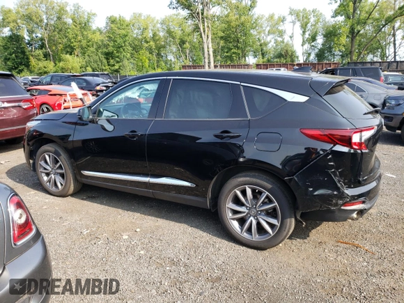 2020 Acura RDX w/Technology Pkg with VIN 5J8TC2H53LL041856, listed as a Copart auction lot 61730603 with 44,837 mi miles. Bid and sale history available at carsss.com. Image 2.
