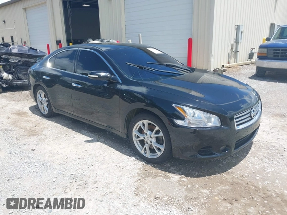 2012 Nissan Maxima SV with VIN 1N4AA5AP0CC855171, listed as a IAAI auction lot 42385030 with 104,453 mi miles and . Bid and sale history available at DreamBid. Image 1.