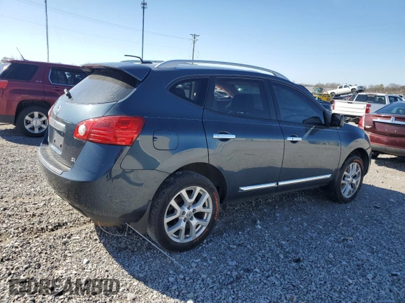 2013 Nissan Rogue SL with VIN JN8AS5MT4DW515140, listed as a Copart auction lot 50044785 with 126,002 mi miles and Salvage Title. Bid and sale history available at carsss.com. Image 3.
