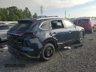 2021 Mazda CX-9 Carbon Edition with VIN JM3TCBDY3M0541637, listed as a Copart auction lot 49209115 with 90,363 mi miles and Salvage title. Bid and sale history available at DreamBid. Image 3.